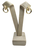 Brinco Dourado Circulo Maria Alicia