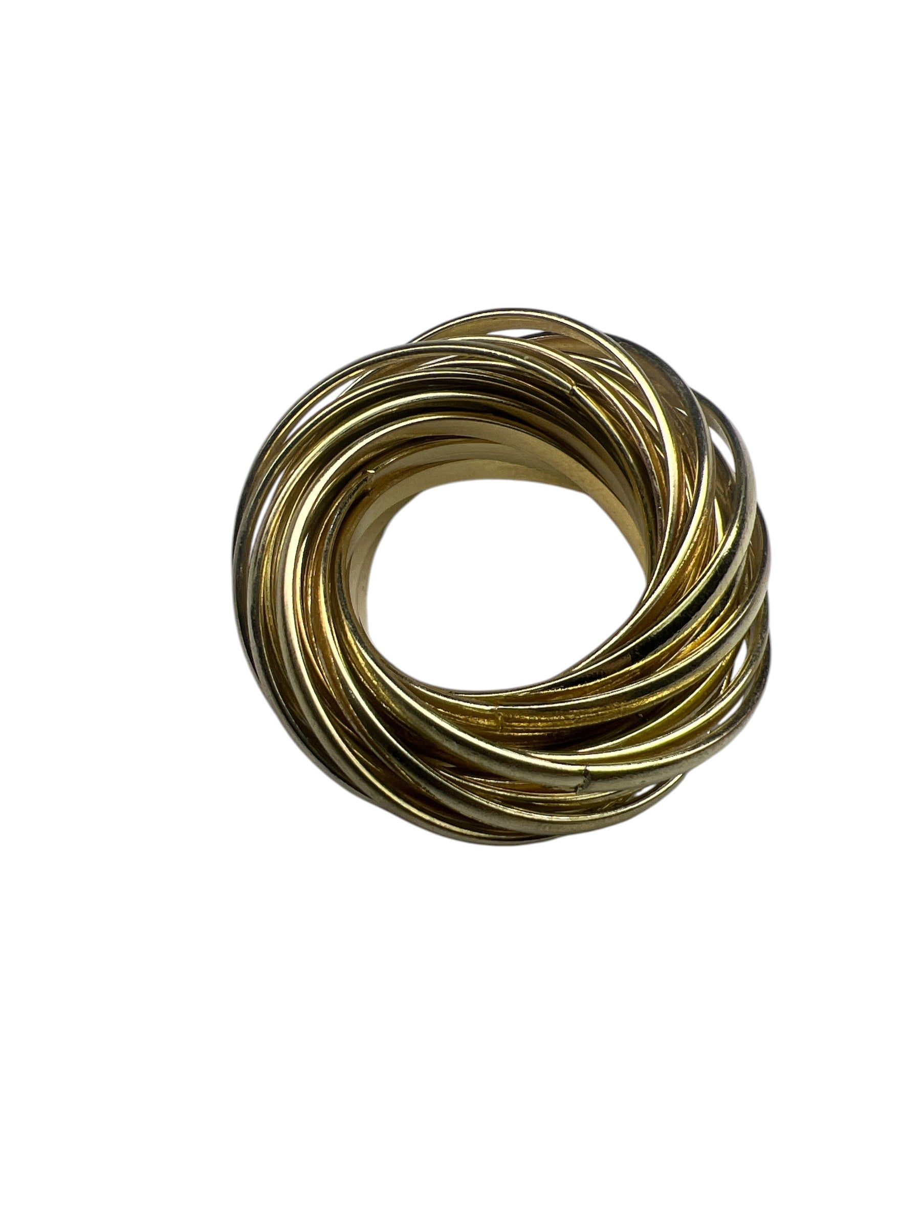 Anel Dourado Maria Keila
