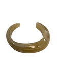 Bracelete Resina Caramelo Elegante Maria Sara