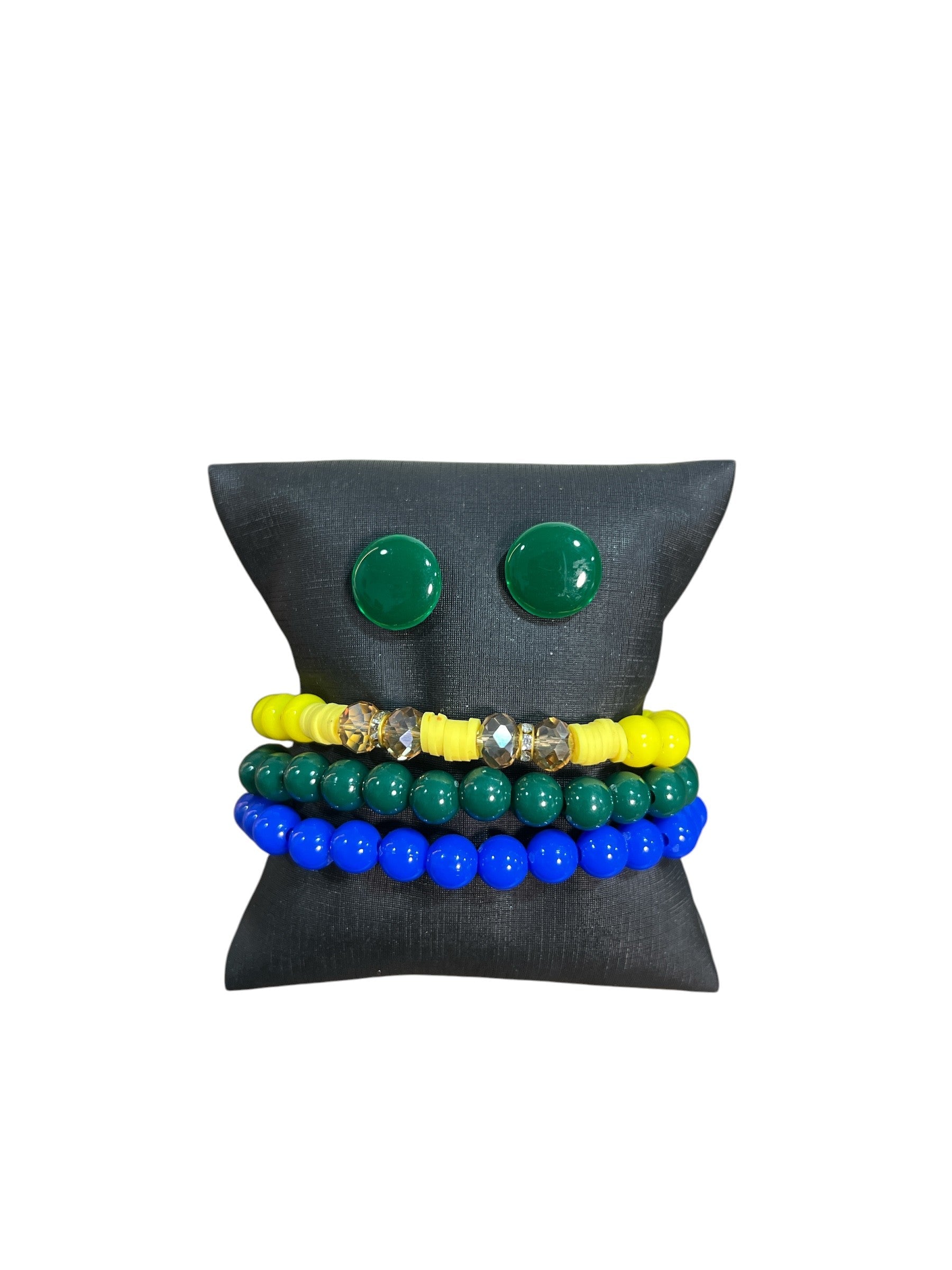 Trio de Pulseira + Brinco Maria Renata