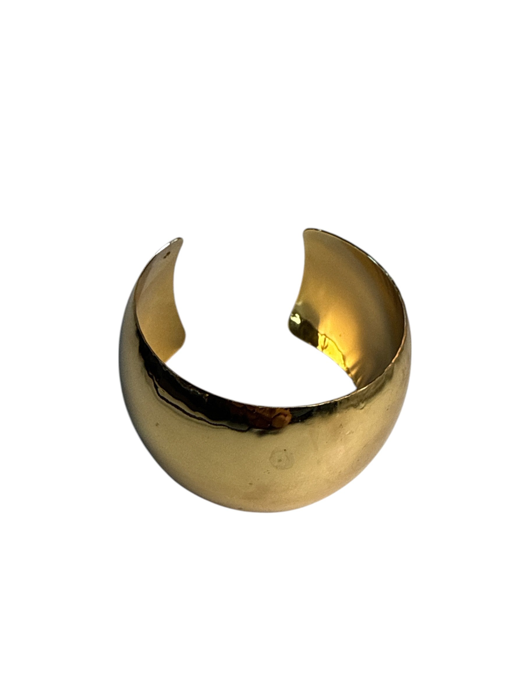 Bracelete Dourado Largo Maria Flávia