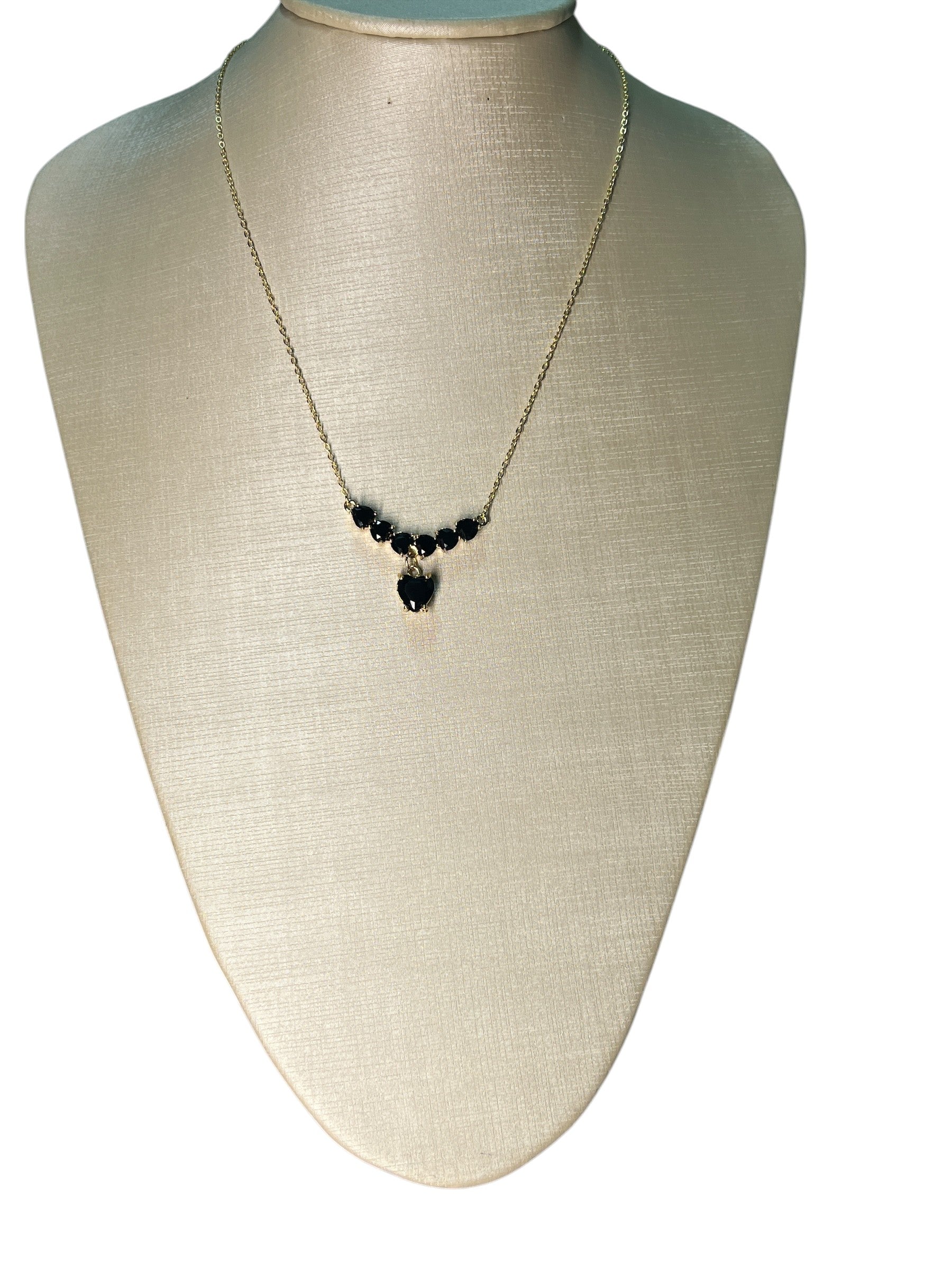 Conjunto Dourado Colar e Brinco Maria Sthefany