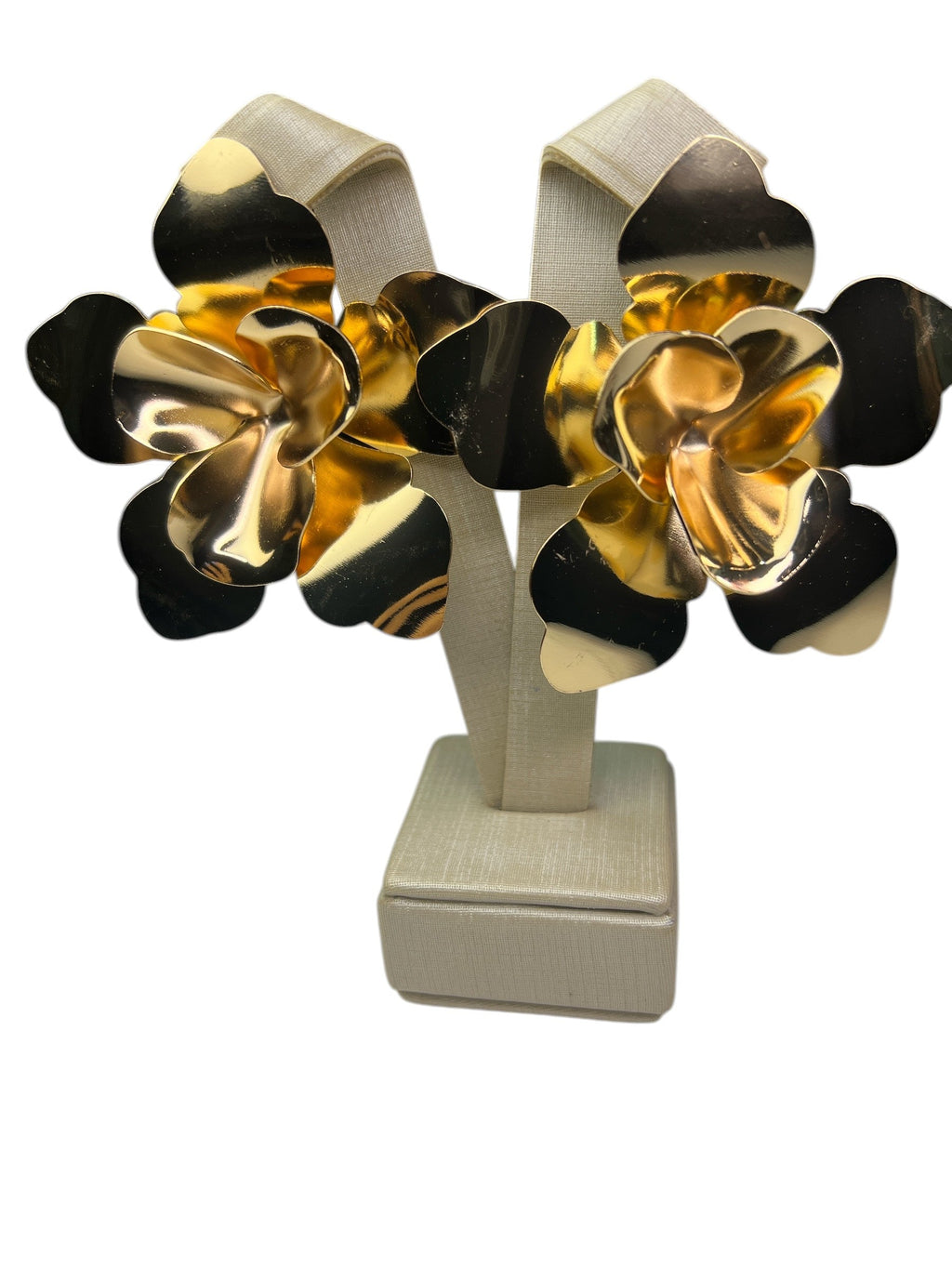Brinco Dourado Flor Maria Sabrina