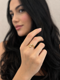 Anel Dourado Maria Rafaela