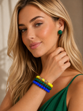 Trio de Pulseira + Brinco Maria Renata
