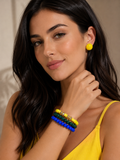 Trio de Pulseiras + Brinco Maria Renata