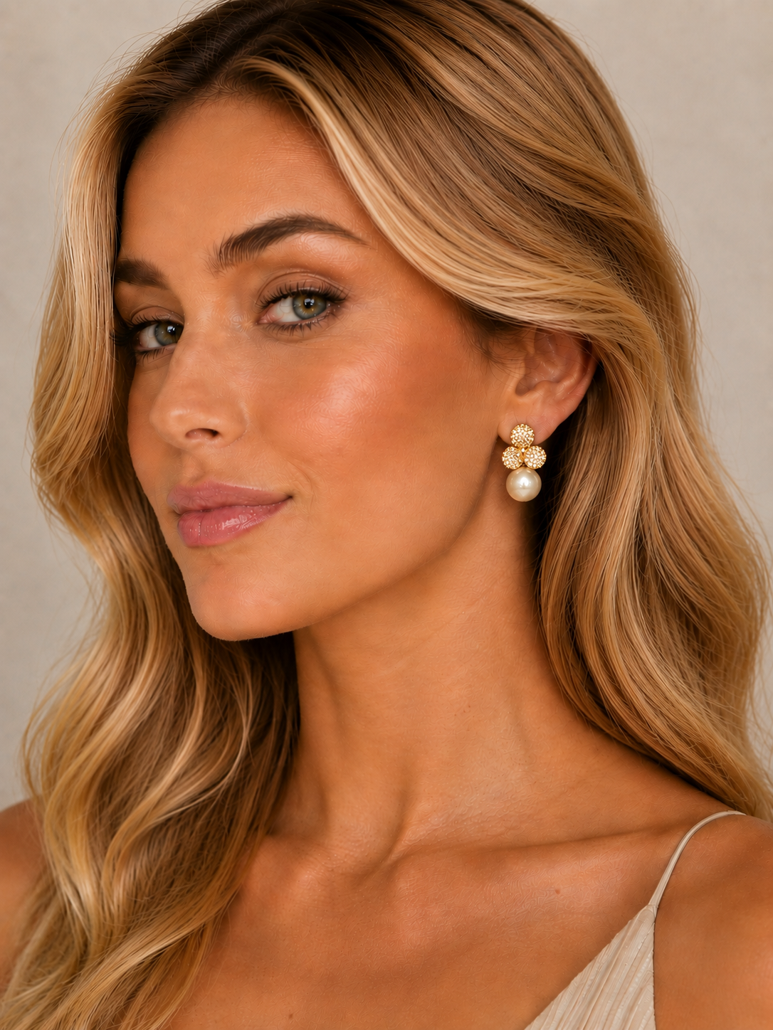 Brinco Dourado Maria Gabriela