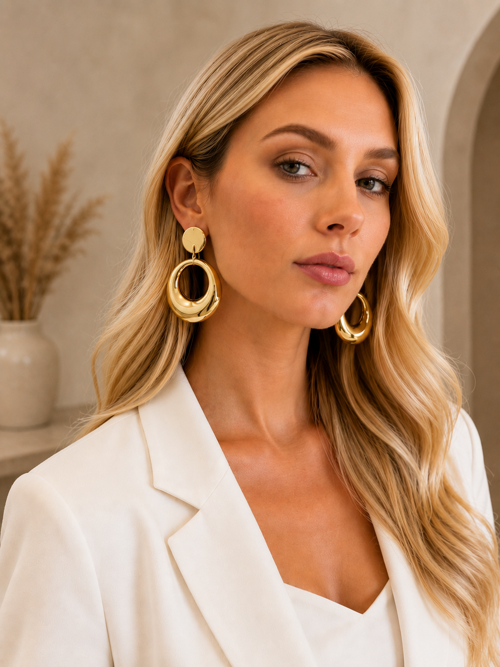 Brinco Dourado Maria Helena