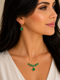 Conjunto Dourado Maria Esmeralda