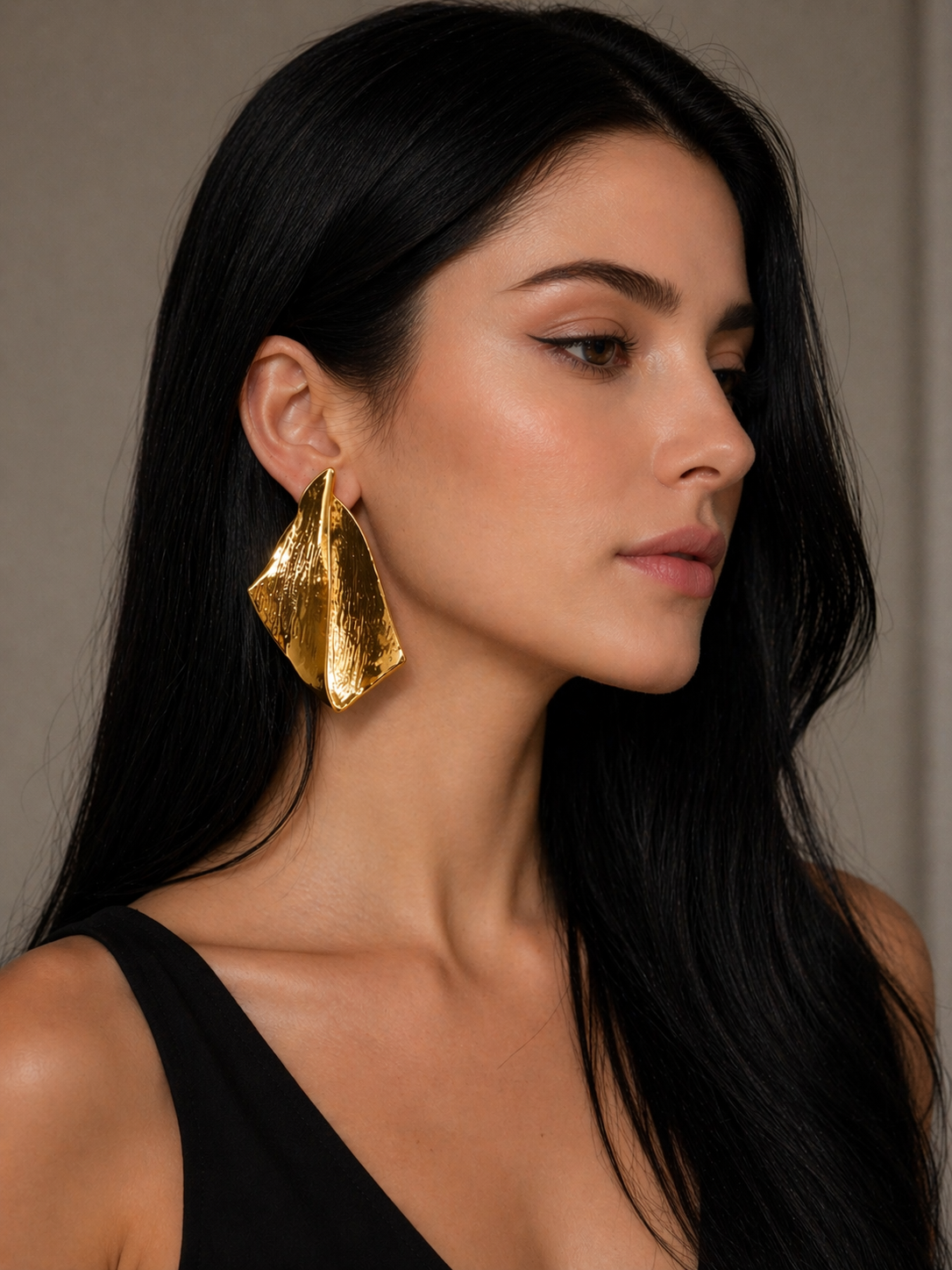 Brinco Dourado Maria Jessica