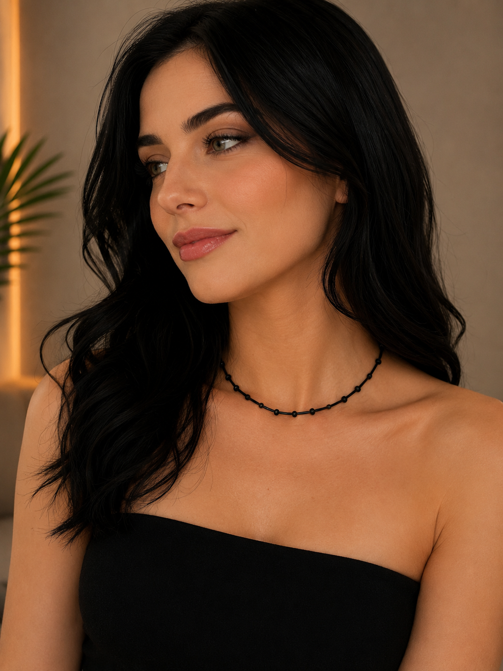 Colar Maria Rebeca Preto