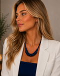 Colar Maria Socorro Azul