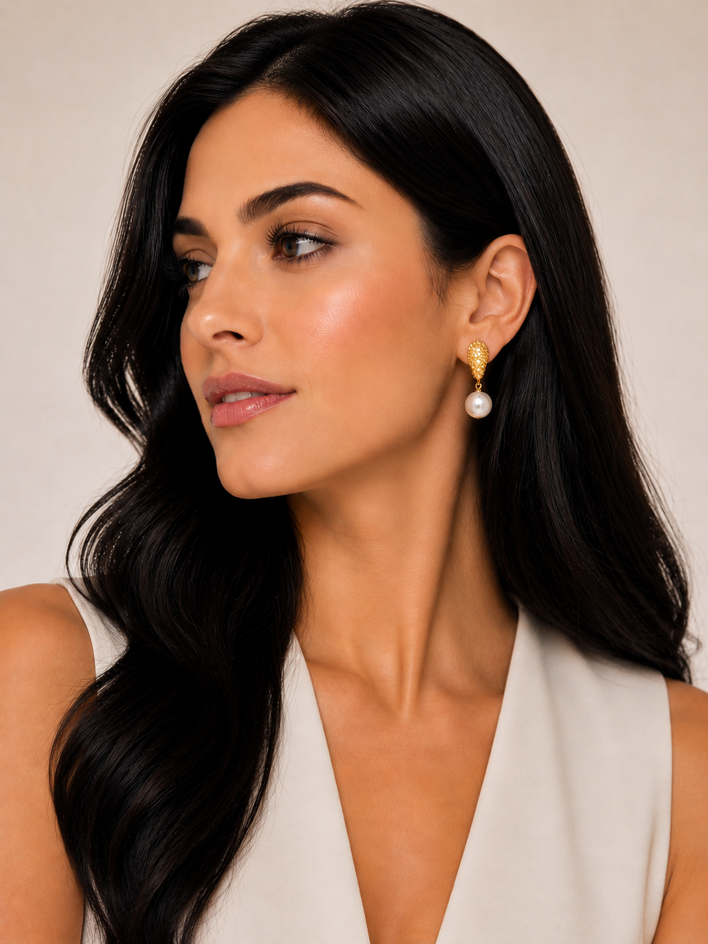 Brinco Dourado Maria Vitoria