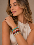 7 Braceletes Maria Eveline