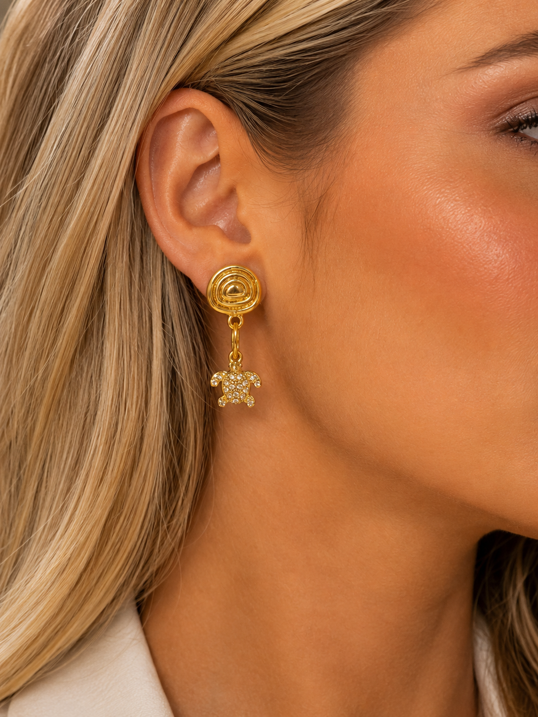 Brinco Dourado Maria Vitoria
