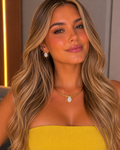 Conjunto Dourado Colar + Brinco Maria Marcele