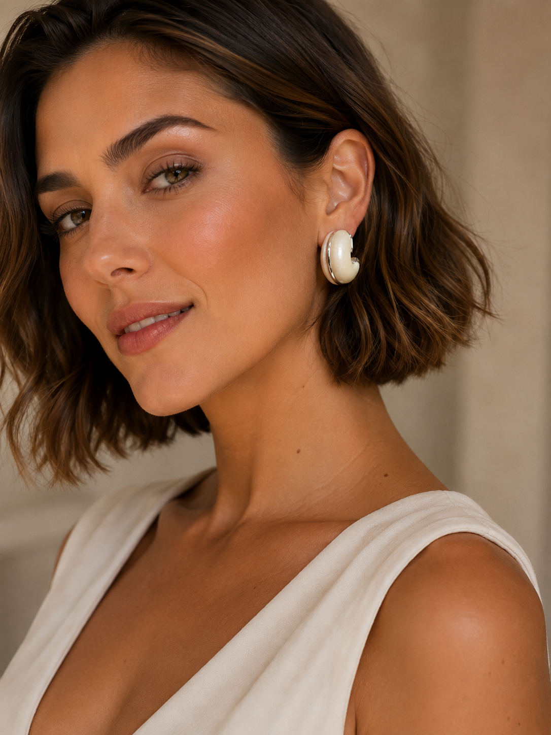 Brinco Prata Maria Fernanda