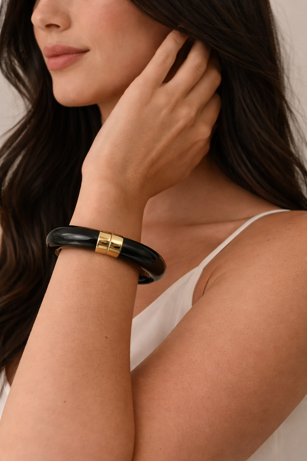 Bracelete Sofisticado Maria Tatiane Preto