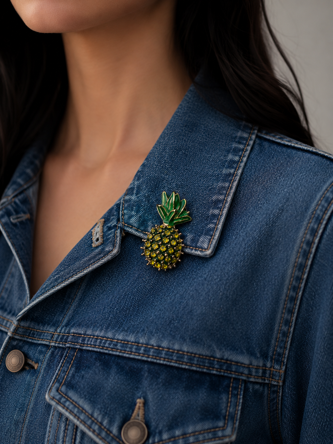 Broche Abacaxi