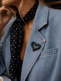 Broche Coração
