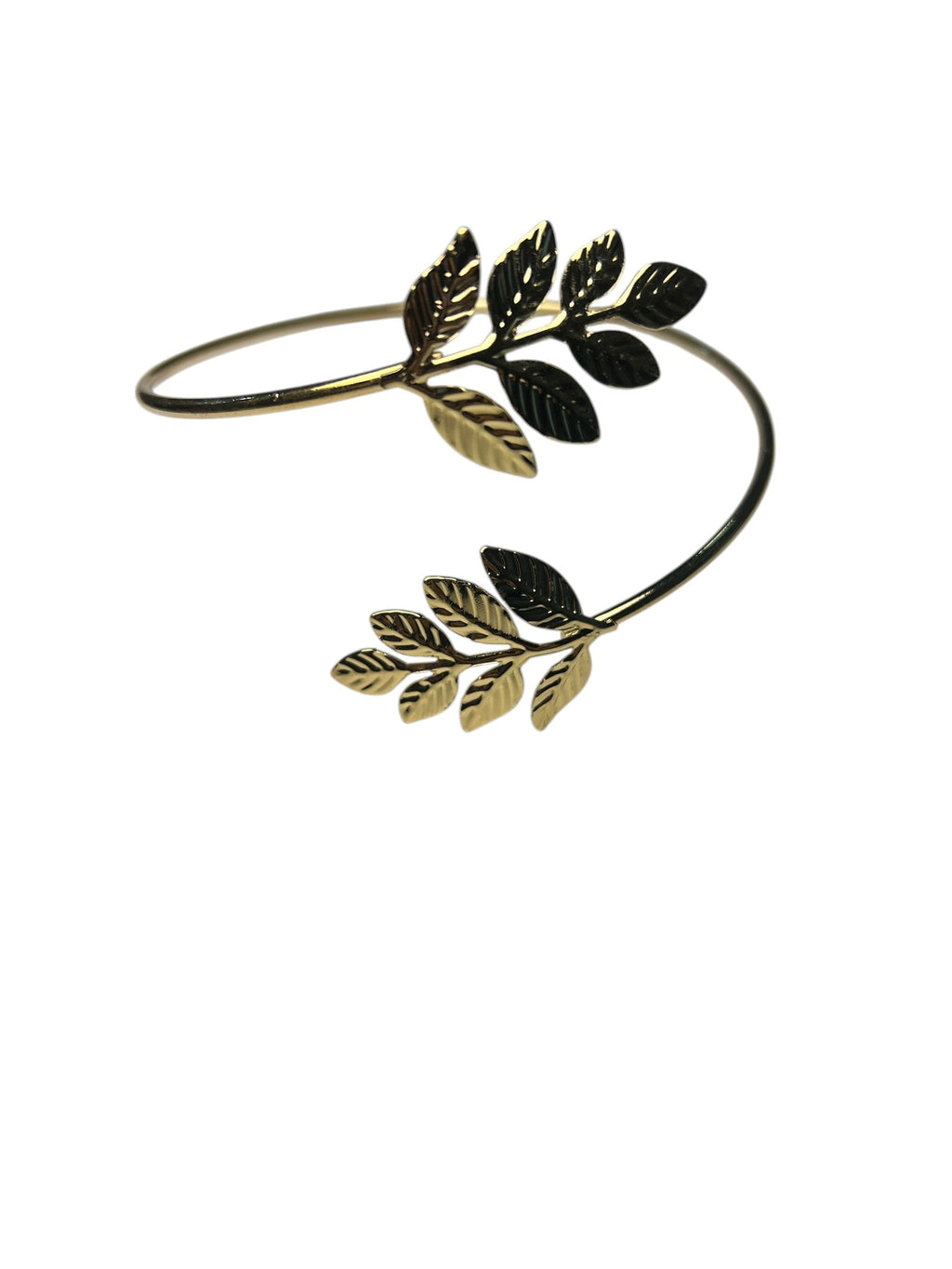 Bracelete Dourado Folha