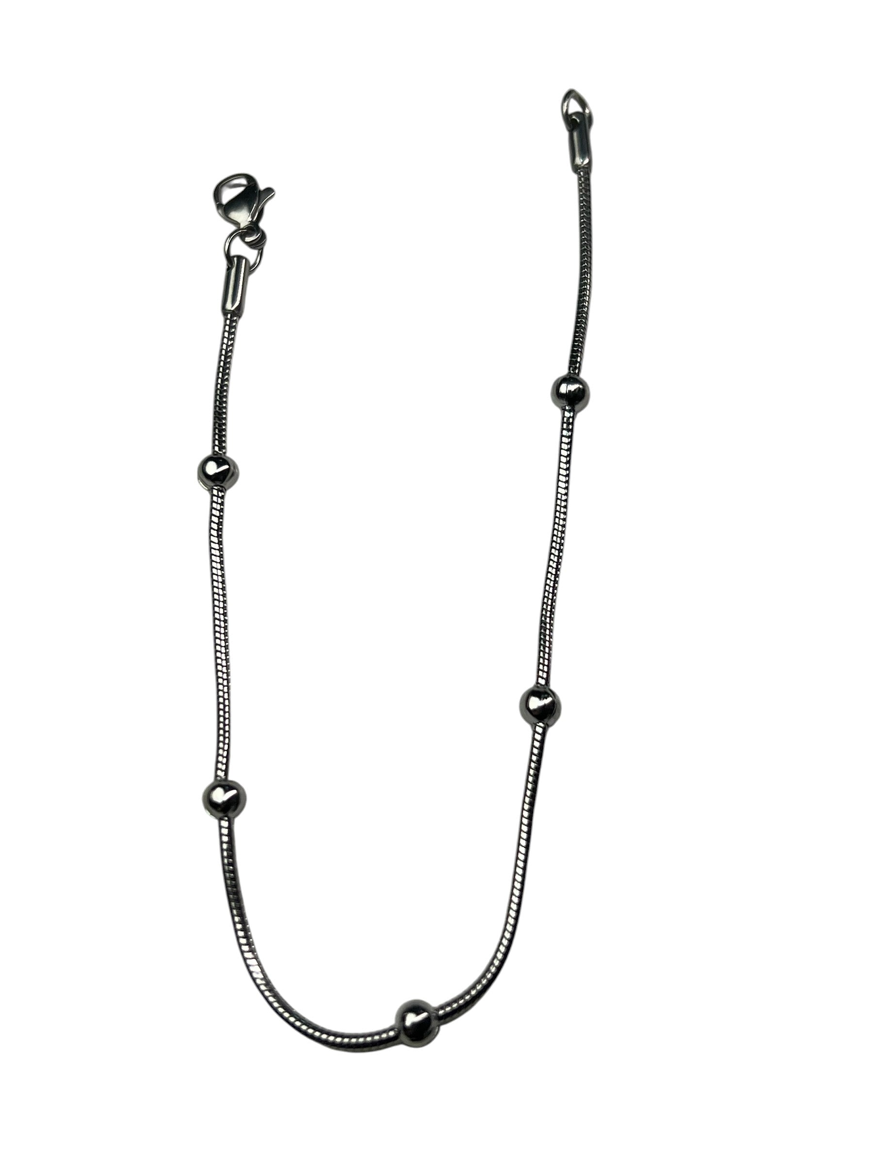 Pulseira Bolinha Aço Maria Flavia
