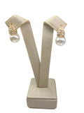 Brinco Argola Dourado Perola