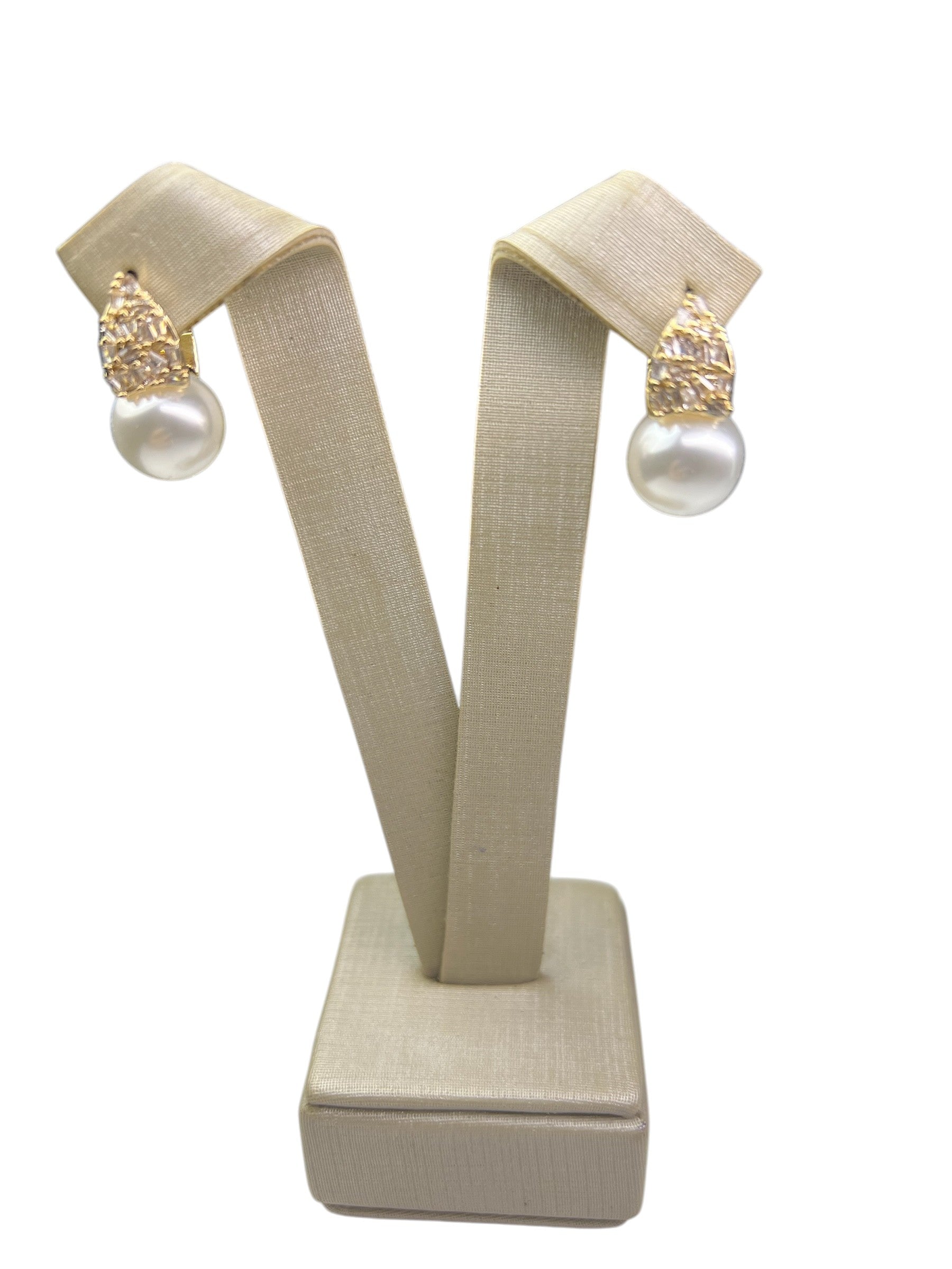 Brinco Argola Dourado Perola