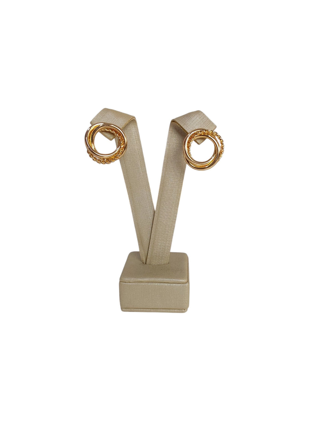 Brinco Dourado Argolas Maria Brenda