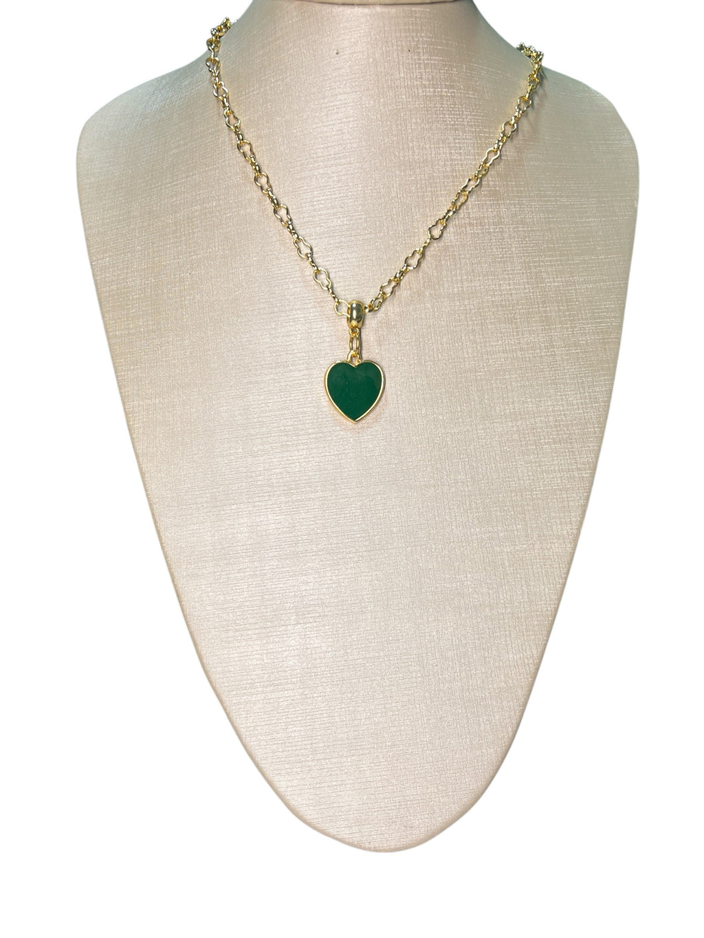 Colar Dourado Maria Leticia Verde
