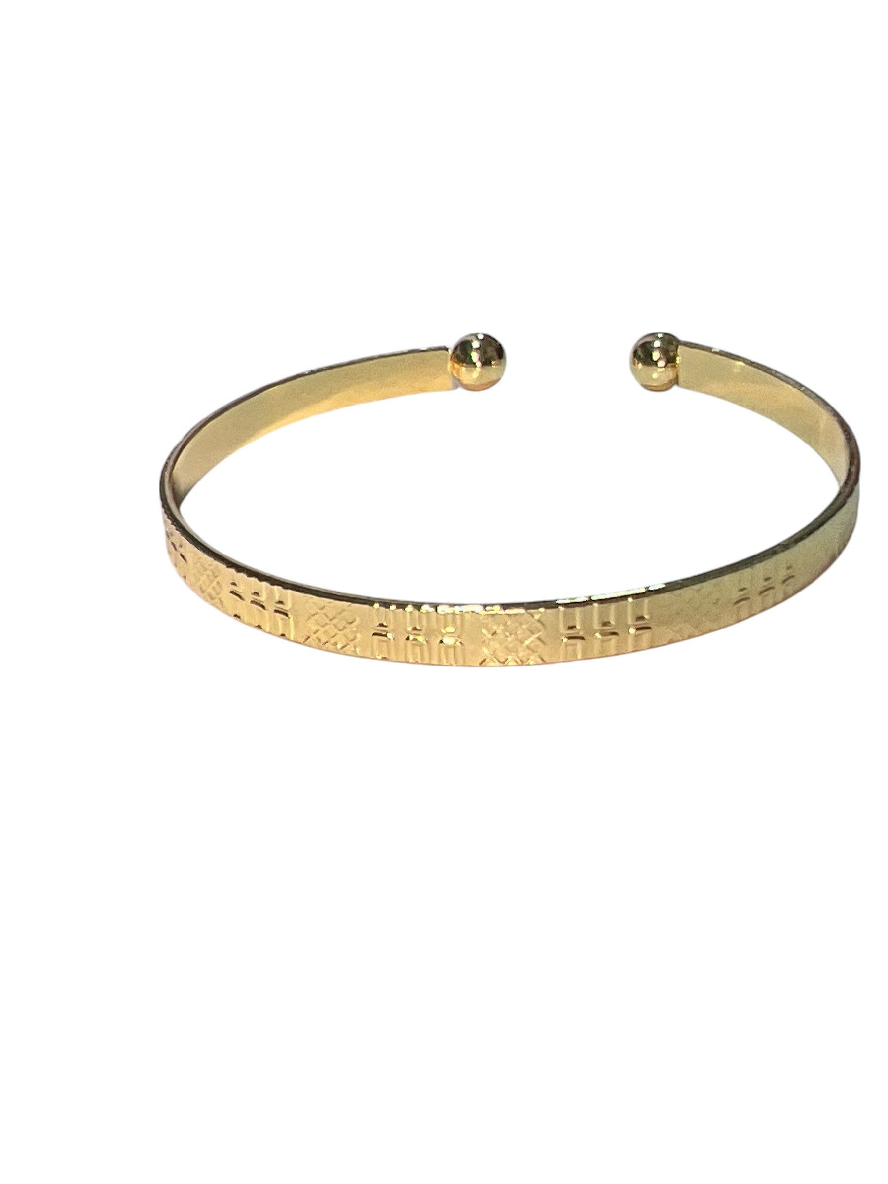 Bracelete Dourado Maria Lais