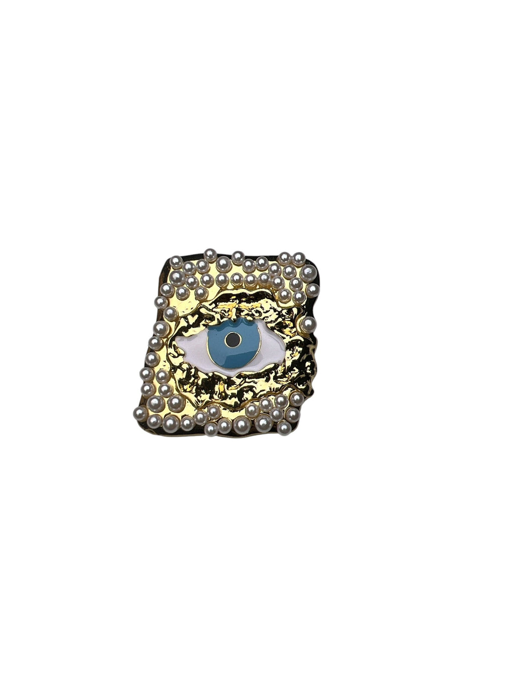 Broche Olho Perola