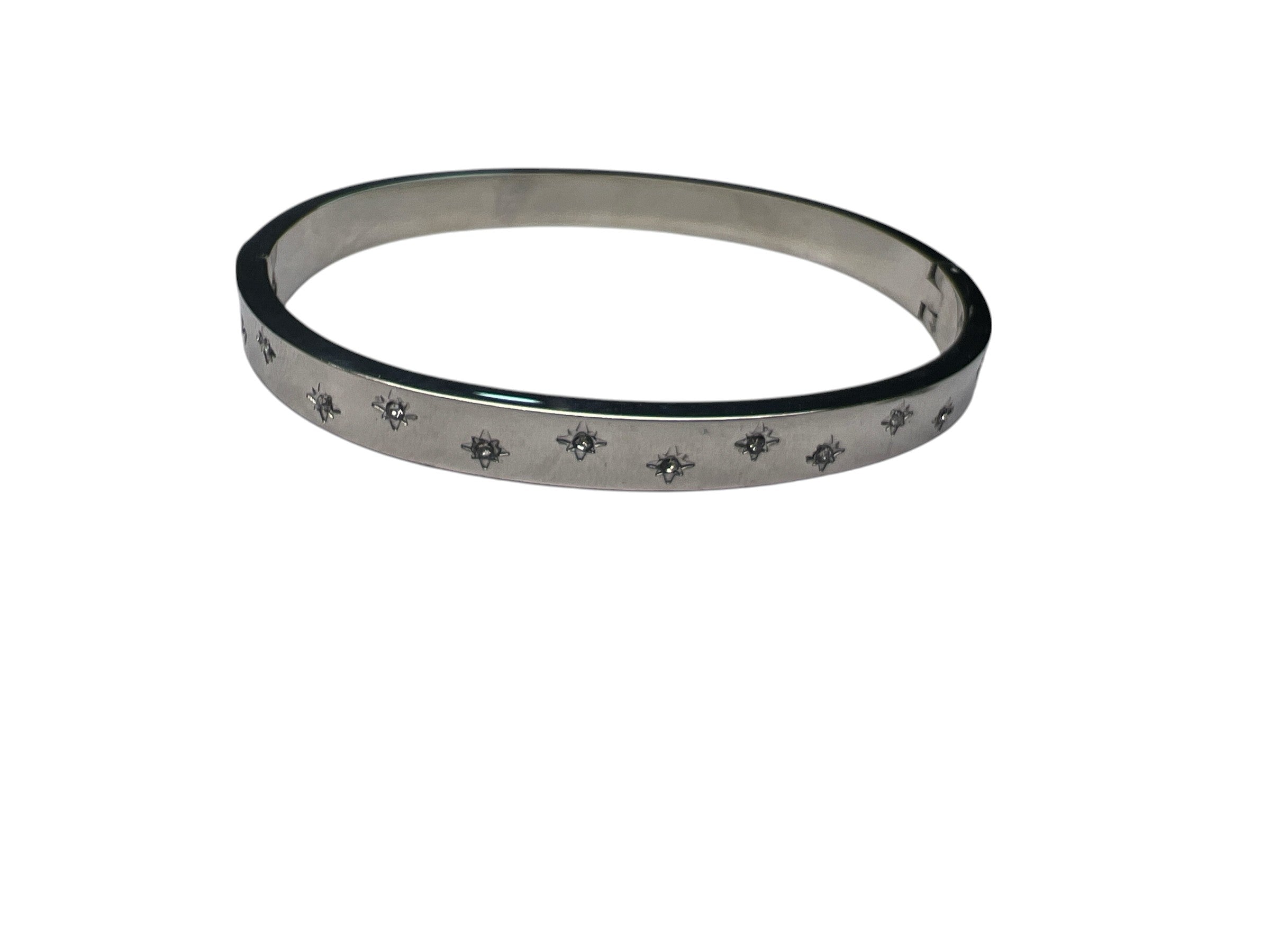 Bracelete Aço Maria Pamela