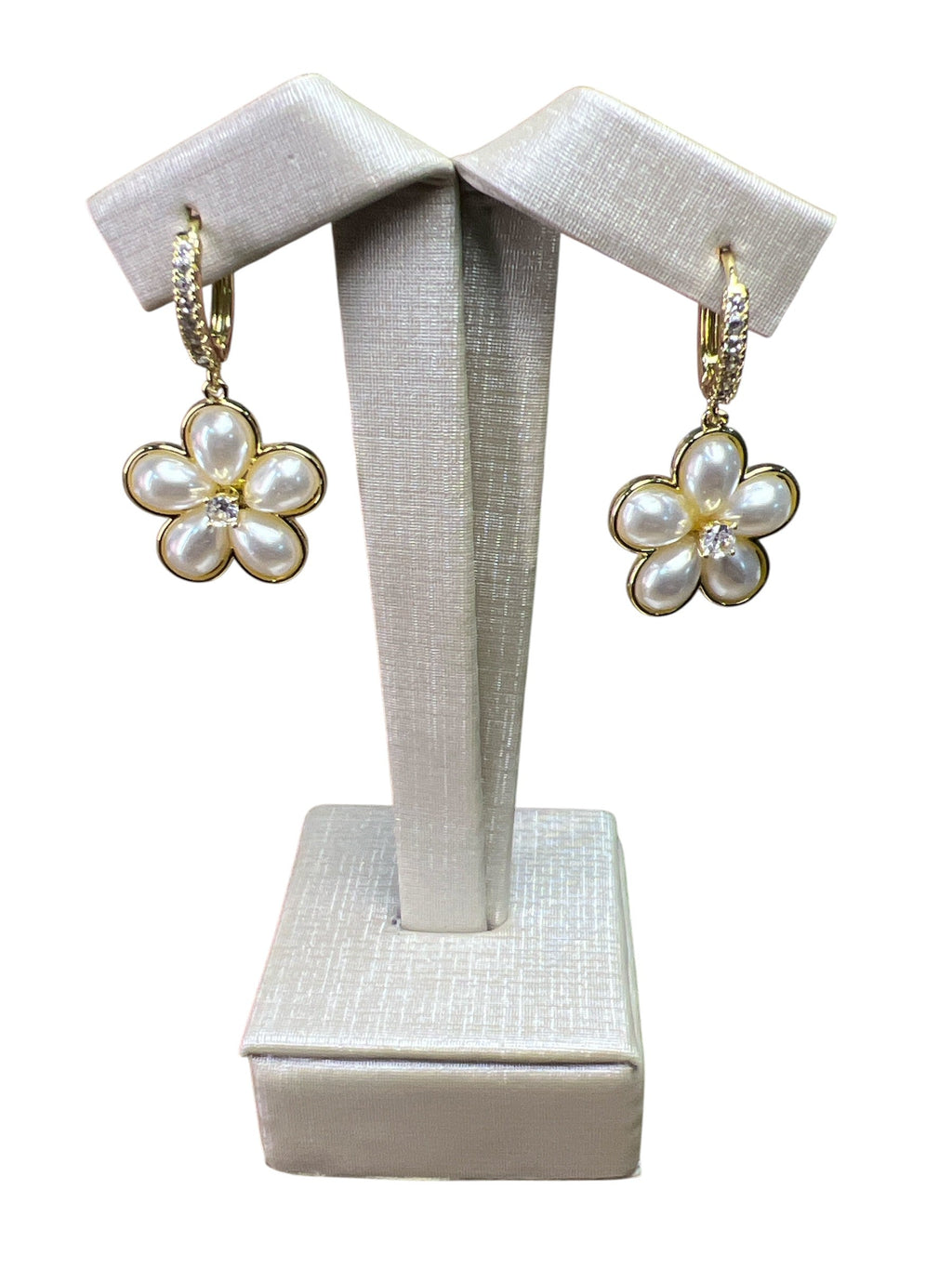 Brinco Dourado Flor